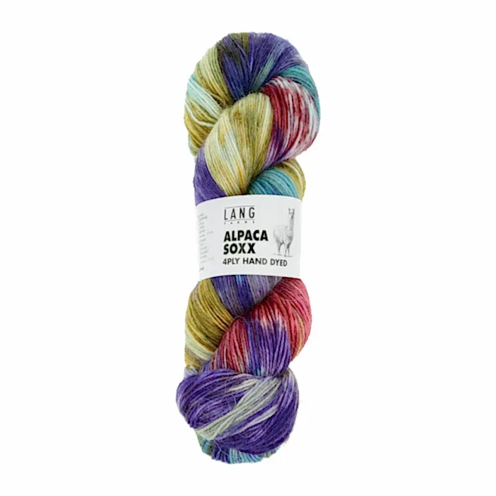 ALPACA SOXX 4-FACH/4-PLY HAND DYE