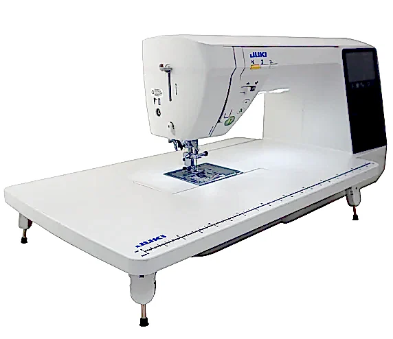 HZL-NX7 KIREI - 351 sömmar, extra stort utrymme mellan nål och arm, box-feed matning, flotfunkation, inbyggd övermatningssystem.