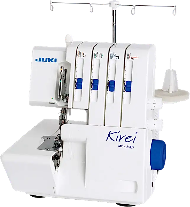 MO-214D - 2-nål, 2/3/4-trådig overlock. MO-214D är en uppfräschad version av MO-114D med en ny design, LED-belysning samt att en avfallsamlare och blindsömsfot ingår!