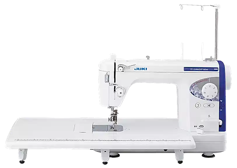 JUKI TL-2200qvp mini - portabel 1-nål raksöm industrisymaskin för tunna till mellan material.