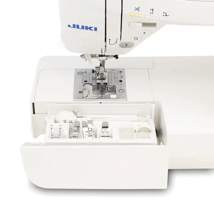 HZL-DX5 - 158 sömmar, box-feed matning, automatisk trådklipp, floatfunktion. En ateljémaskin med industriella funktioner.