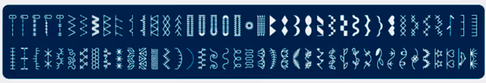 HZL-70HW - 80 sömmar, LCD-display, automatisk nålpåträdare