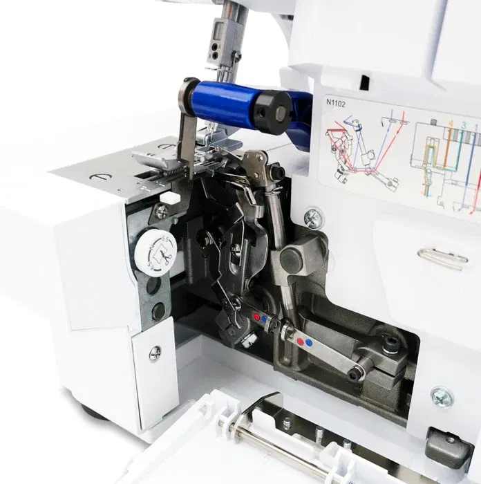 MO-80 - 2-nål, 2/3/4-trådig overlock med friarm och extra LED-belysning