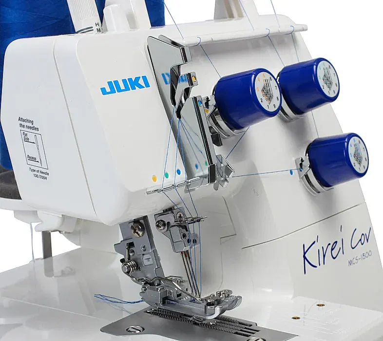 MCS-1800 KIREI - coverstitch med kedjesöm och fållvikare