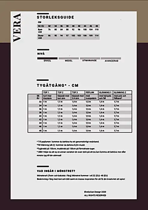 VERA - PDF (SE/EN)