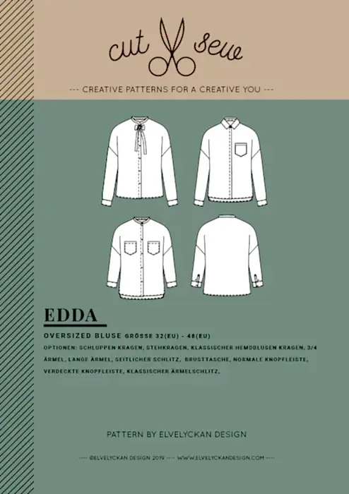 EDDA - OVERSIZE BLUS
