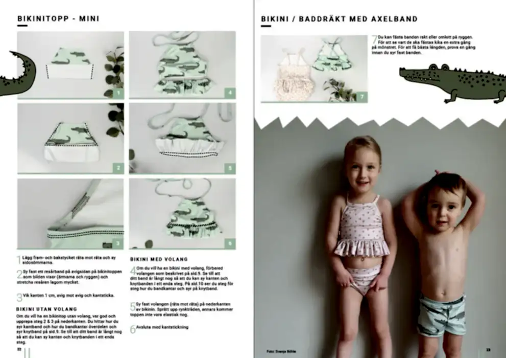 MIRA & KAI - MINI&ME BIKINI, BADDRÄKT & BADSHORTS