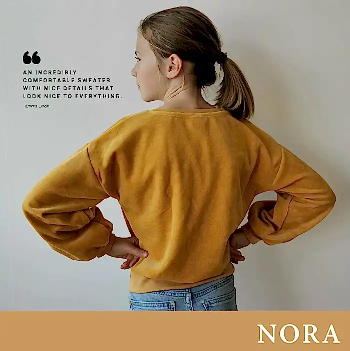 NORA - TRÖJA MED LÖS PASSFORM