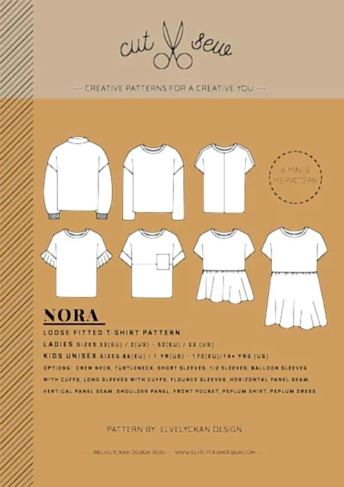 NORA - TRÖJA MED LÖS PASSFORM
