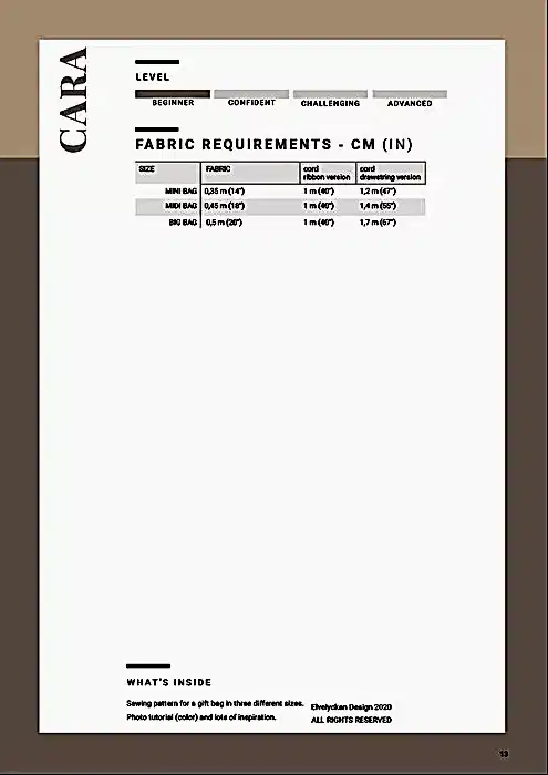 CARA - PDF (SE/EN) GRATIS NEDLADDNING