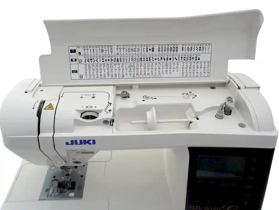 HZL-G120 - 180 sömmar med industriell box-feed matning OBS! TILLFÄLLIGT SLUT I LAGER, ÅTER I MITTEN PÅ JANUARI!