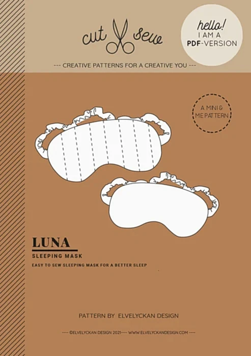 LUNA SOVMASK - PDF (SE/EN) GRATIS NEDLADDNING