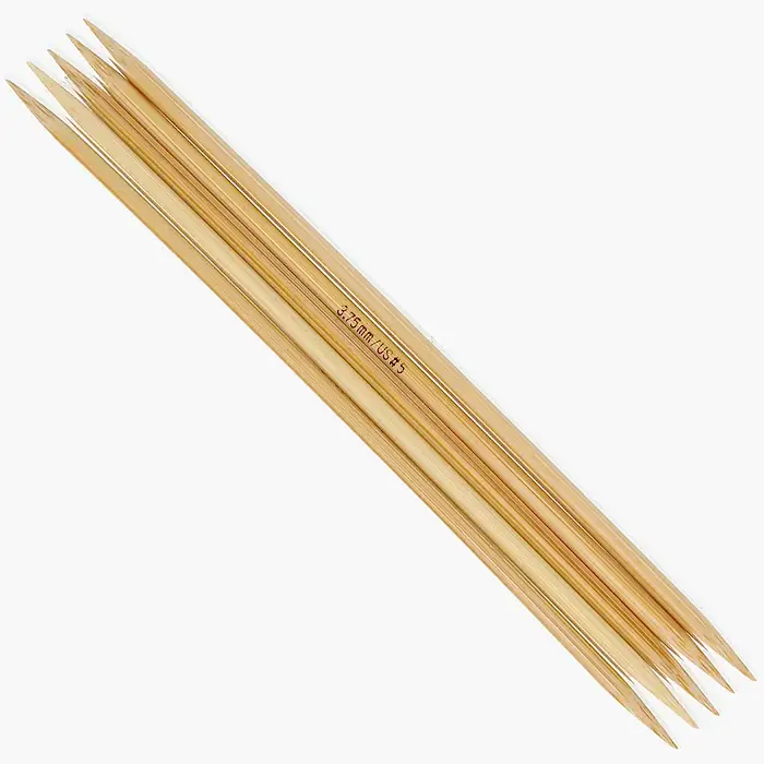 Sock needle set bamboo 20/10.0