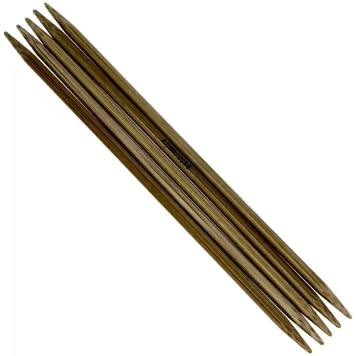 Sock needle set bamboo 20/10.0