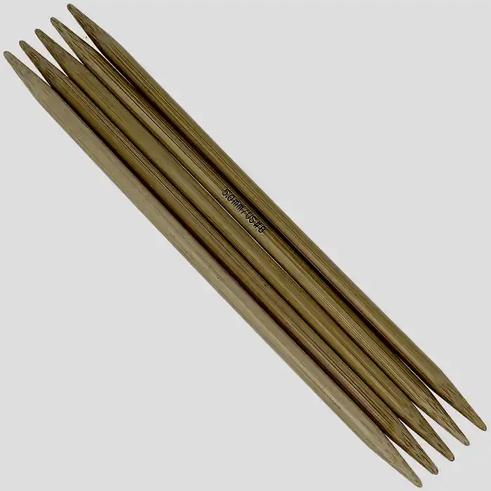 Sock needle set bamboo 20/10.0