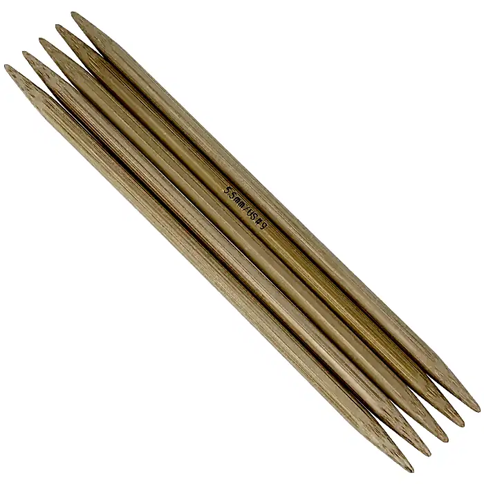 Sock needle set bamboo 20/10.0