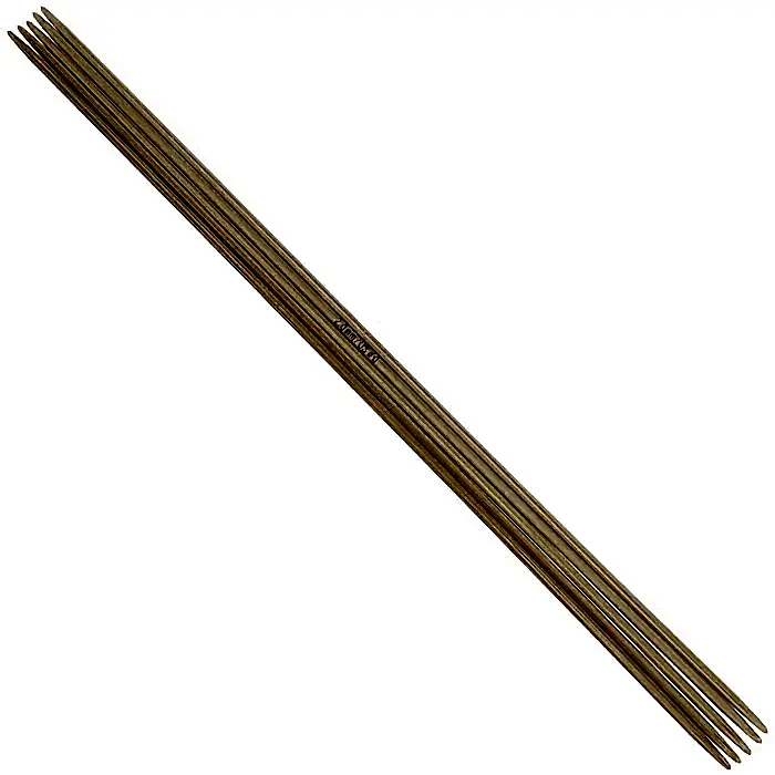 Sock needle set bamboo 20/10.0
