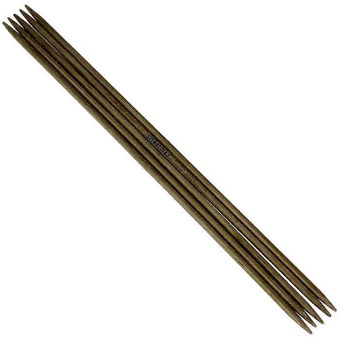Sock needle set bamboo 20/10.0
