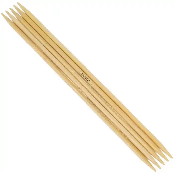 Sock needle set bamboo 20/10.0
