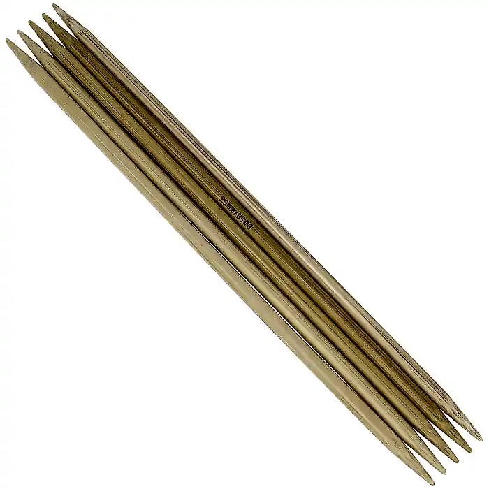 Sock needle set bamboo 20/10.0