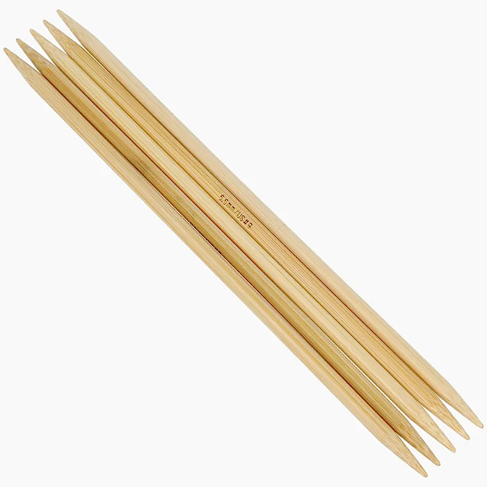 Sock needle set bamboo 20/10.0
