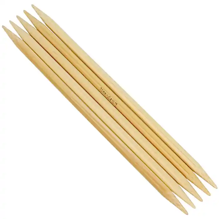 Sock needle set bamboo 20/10.0