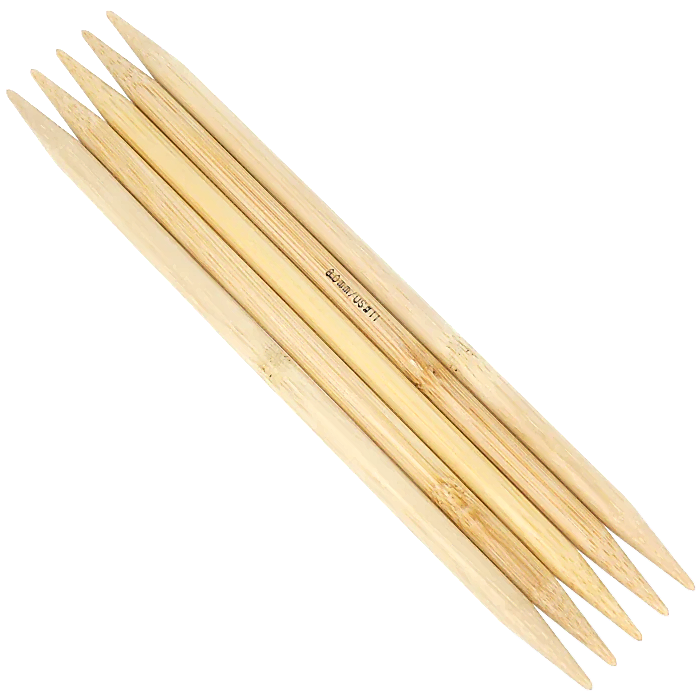 Sock needle set bamboo 20/10.0