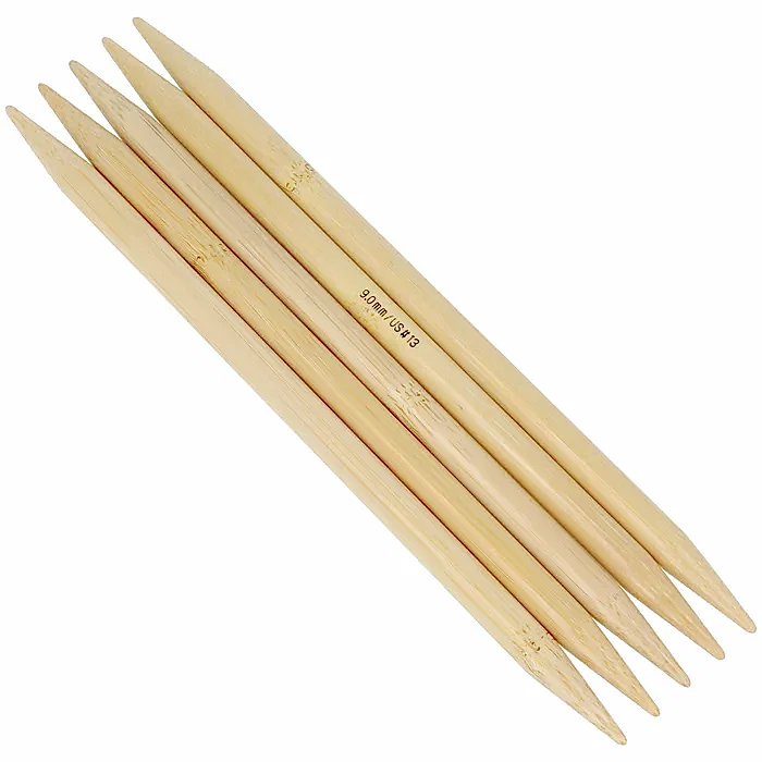 Sock needle set bamboo 20/10.0
