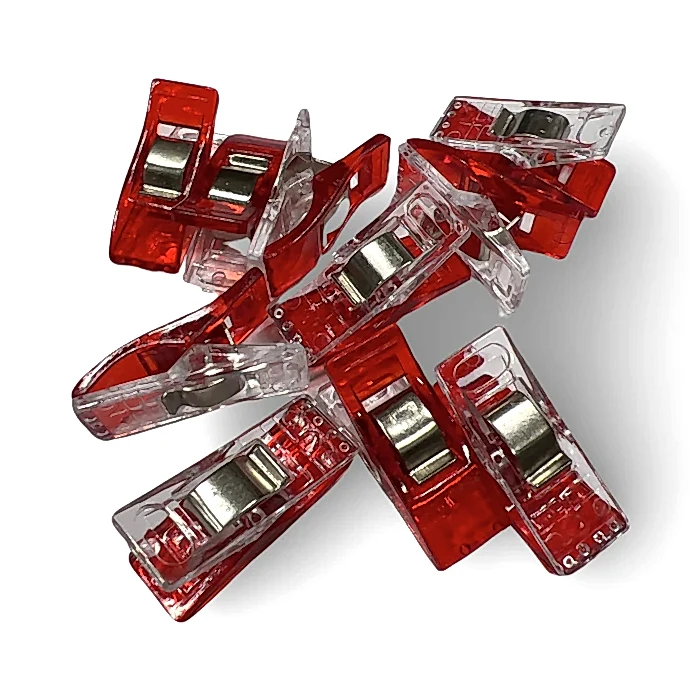 TYG CLIPS - RÖD 10 ST