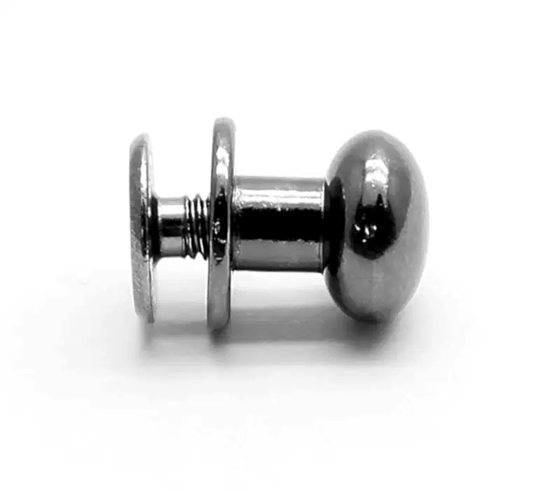 5 ST DEKORATIVA NITAR - KLOT GUNMETAL