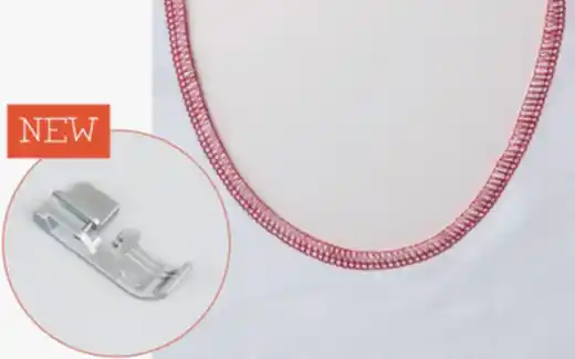 JUKI MO-2500 - 2-nål, 2/3/4-trådig overlock. MO-214D är en uppfräschad version av MO-114D med en ny design, LED-belysning samt att en avfallsamlare och blindsömsfot ingår!