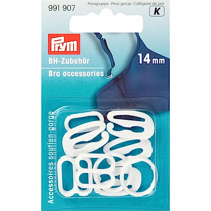 BH FÄSTE 14 MM VIT