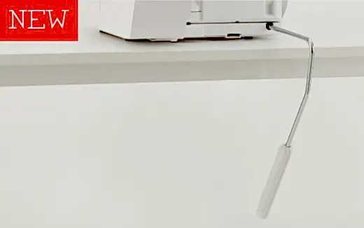 JUKI MO-2500 - 2-nål, 2/3/4-trådig overlock. MO-214D är en uppfräschad version av MO-114D med en ny design, LED-belysning samt att en avfallsamlare och blindsömsfot ingår!