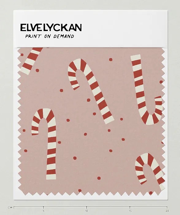 CANDY CANE - ROSE - PRINT ON DEMAND