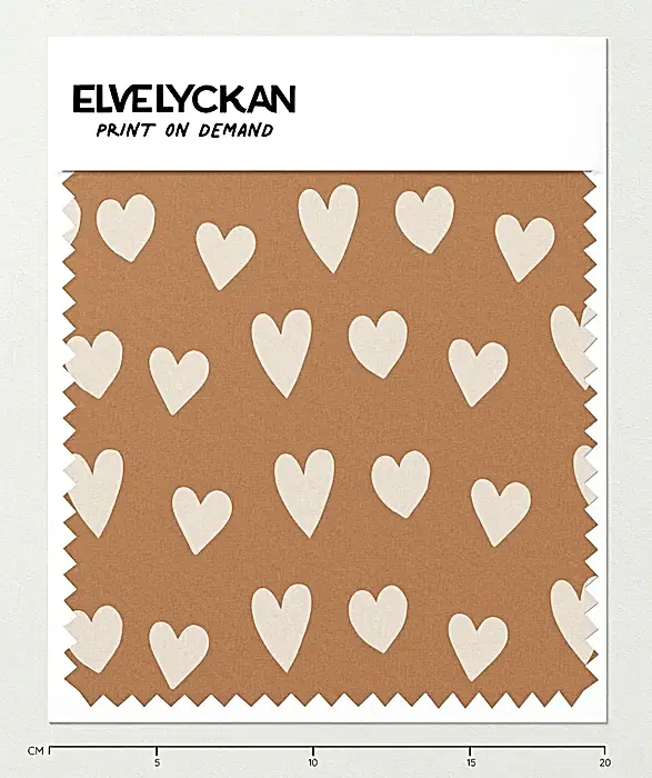 HEARTS - TOFFEE - PRINT ON DEMAND