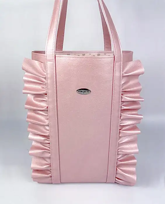 RIMINI RUFFLE TOTE