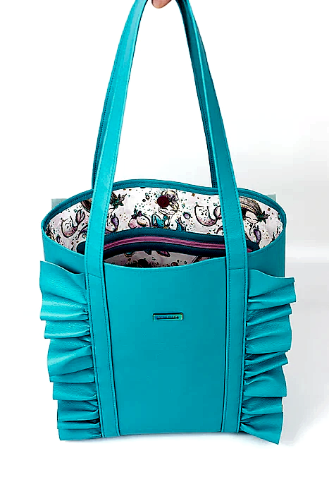 RIMINI RUFFLE TOTE
