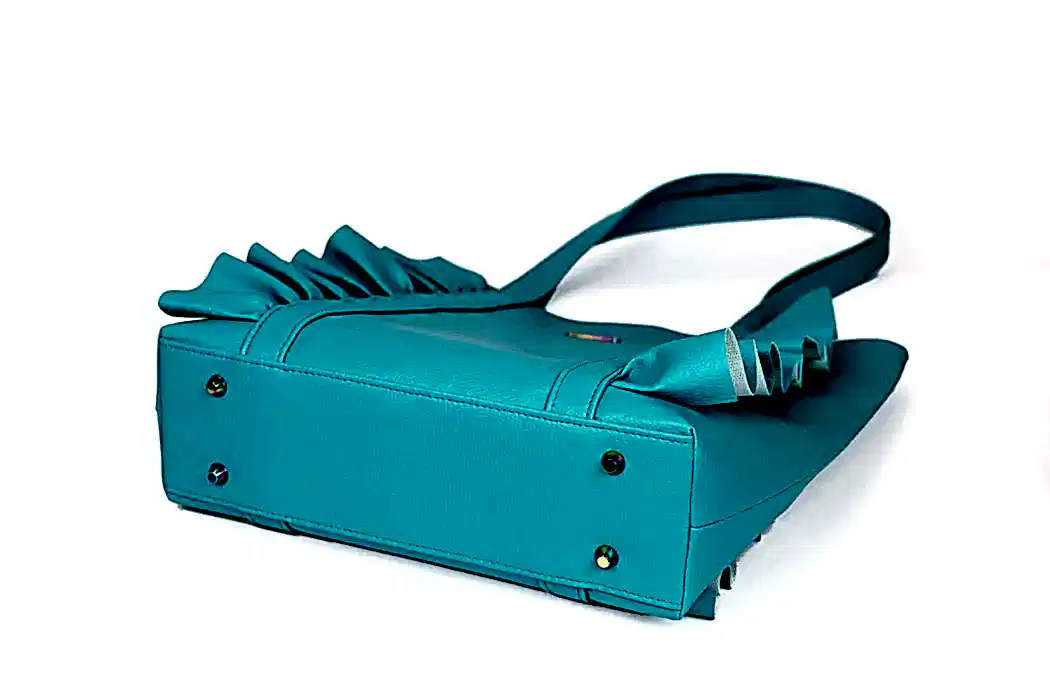RIMINI RUFFLE TOTE