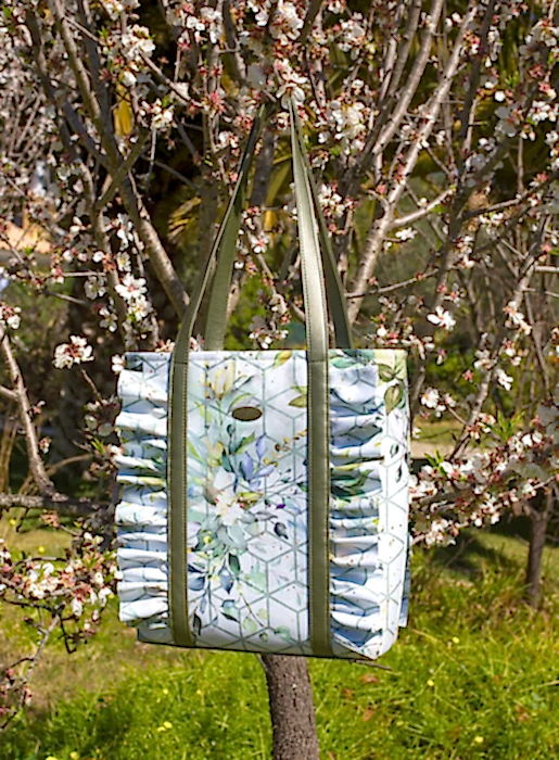 RIMINI RUFFLE TOTE
