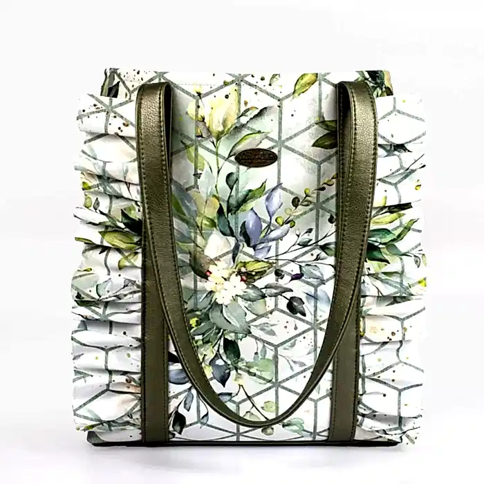 RIMINI RUFFLE TOTE