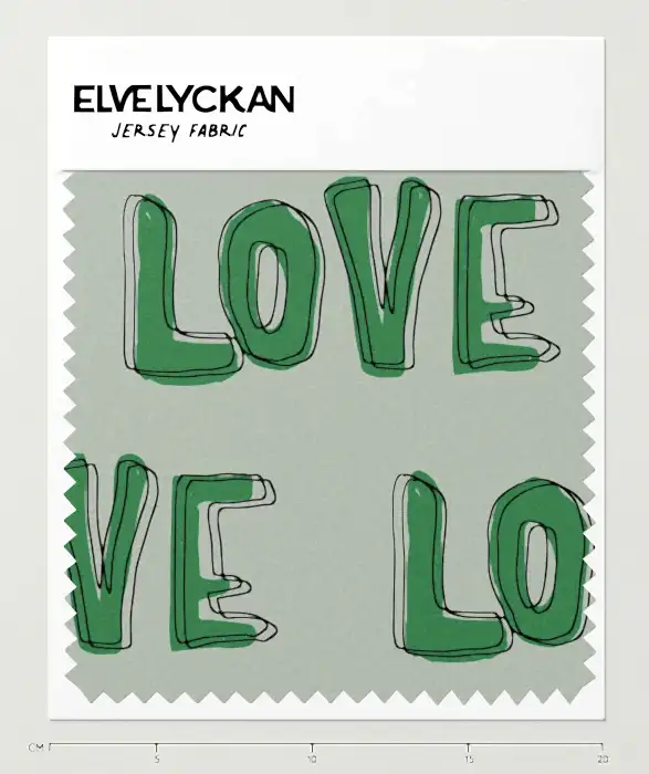 1 M LOVE - SEA GREEN (056)-TRIKÅ