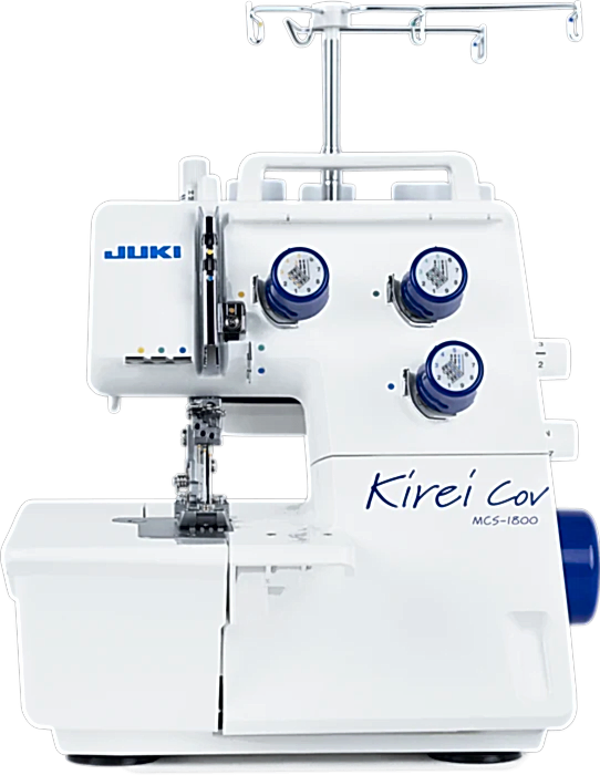 MCS-1800 KIREI - coverstitch med kedjesöm och fållvikare