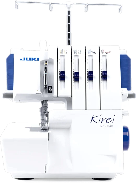 MO-214D - 2-nål, 2/3/4-trådig overlock. MO-214D är en uppfräschad version av MO-114D med en ny design, LED-belysning samt att en avfallsamlare och blindsömsfot ingår!