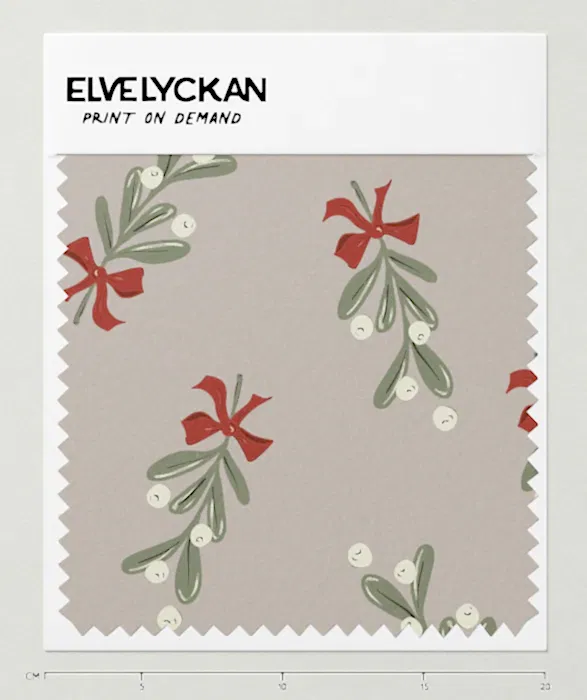 MISTLETOE W BOW - DESERT - PRINT ON DEMAND