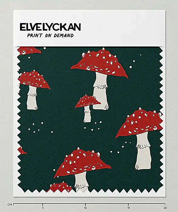 MUSHROOM - PINE - PRINT ON DEMAND