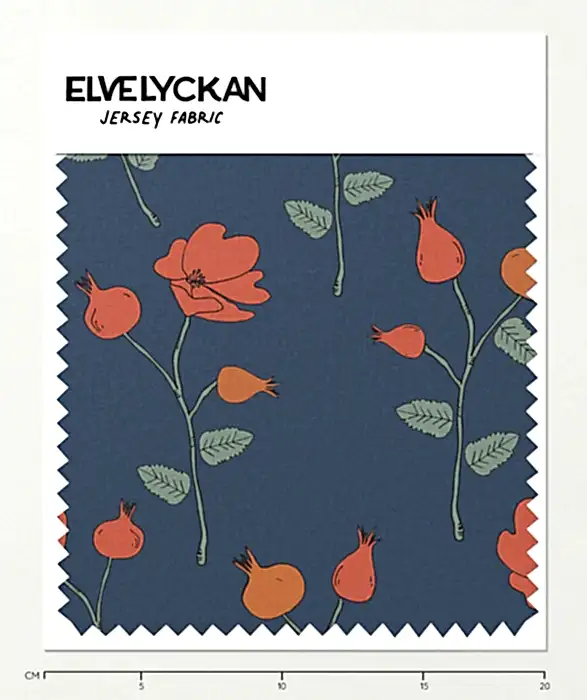 1 M ROSEHIP - DARK BLUE - TRIKÅ