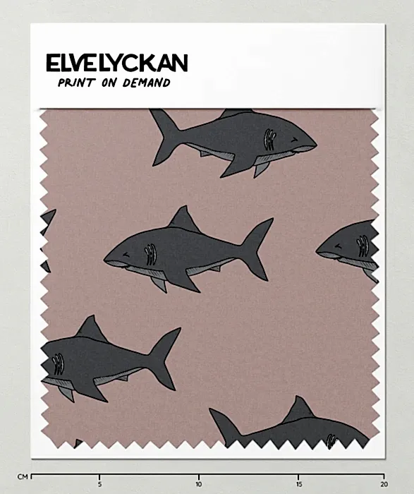 SHARKS - ROSE - PRINT ON DEMAND