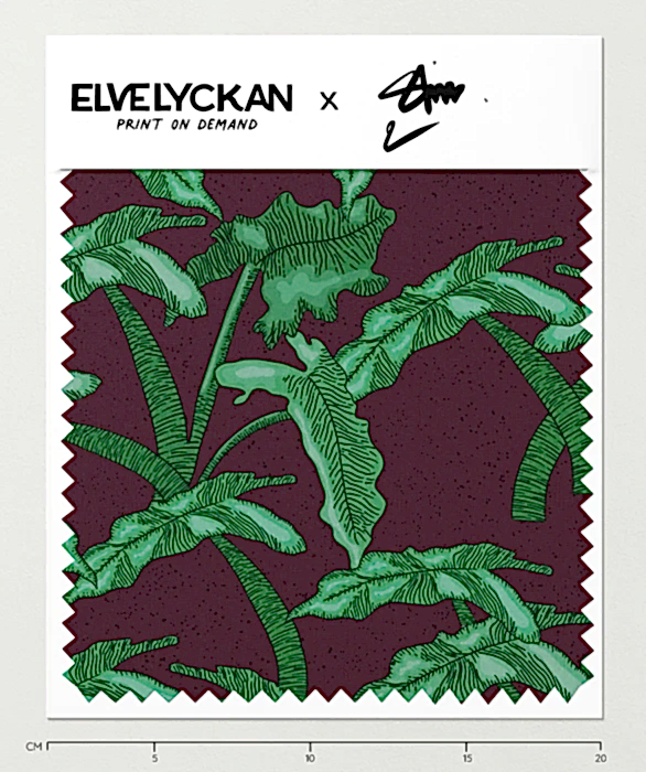 MONSTERA - PURPLE - PRINT ON DEMAND