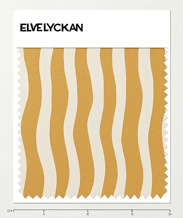 WAVY STRIPE - GOLD - JERSEY