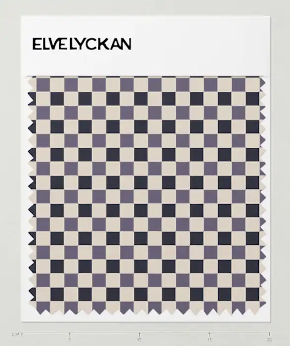 1 M MINI CHECKERS - VIOLET - TRIKÅ
